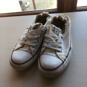 White Slip-On Converse shoes